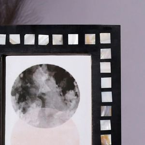 Premium Handmade MOP Inlay Photo <b>Frame</b> 4x6 | Luxury Tabletop <b>Picture</b> <b>Frame</b> | Home Decor & Gift Item - Product Image 4
