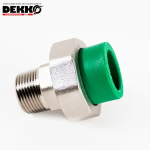 Dekko nhà máy nhựa chính Vật liệu ống nước PPR cung cấp nước phụ kiện đường ống cung cấp phụ kiện PPR cho PPR