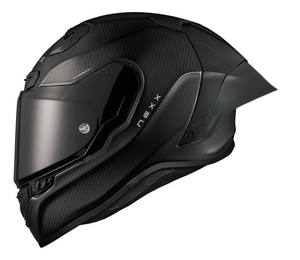 Casque en fibre de carbone de qualité supérieure, casque intégral pour la conduite, casque de protection avec visière pour les trajets sur route - Product Image 2