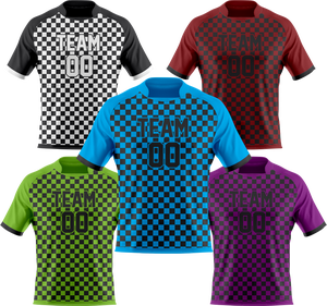 Uniforme de Fútbol Personalizado para Clubes, Equipos, Ligas, Escuelas Deportivas, Sublimado, de Secado Rápido, OEM, Camiseta de Partido, Poliéster/Algodón - Product Image 1