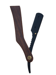 Navaja de Afeitar Desechable para Hombre, de Alta Calidad, con Hoja de Acero Inoxidable y Mango de Madera, para Afeitar la Cara - Product Image 3