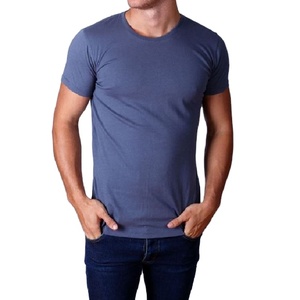 T-shirts pour hommes de haute qualité, prix de gros, personnalisables, 100% coton, séchage rapide, respirants, manches courtes, coupe classique, sur mesure - Product Image 3