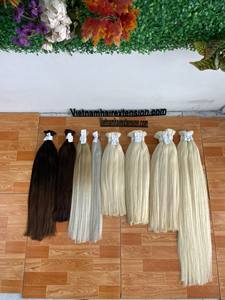 Extensiones de Cabello Humano Virgen Remy Ruso de Todos los Colores, Doble Trama, 100% Natural, a Granel, de Vietnam - Product Image 5