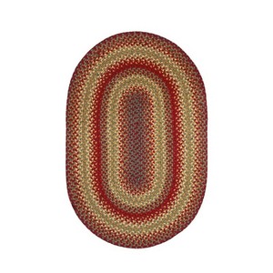 Alfombra Tejida a Mano de Yute Moderna, Alfombra de Lino Pastoral para Dormitorio, Alfombra sin Pegamento para Sala de Estar, Mesa de Centro, Balcón, Estilo Nórdico Ovalado - Product Image 1