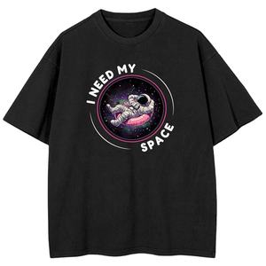 เสื้อยืดพิมพ์ลายกราฟิกผู้ชายทรงโอเวอร์ไซส์ ผ้าฝ้าย สตรีทแวร์ลำลอง แขนสั้น รับผลิตเสื้อผ้าขายส่งแบบ Private Label - Product Image 5