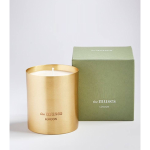 Brass <b>Candle</b> Jar With Custom Logo Handcrafted Gold Metal <b>Candle</b> Vessel for Scented Soy Wax Elegant Home Decor & Festive <b>Gifts</b> - Product Image 4