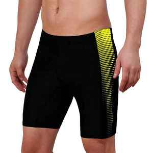 Custom Logo Front Solid Eco-Friendly Anti-Wrinkle Tight <b>Compression</b> Gym <b>Shorts</b> for Men Casual Canvas Low MOQ Ready to Ship - Product Image 1