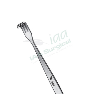 Retractor de heridas finas Guthrie quirúrgico, de doble punta, de acero inoxidable, manual, de alta calidad, reutilizable - Product Image 5