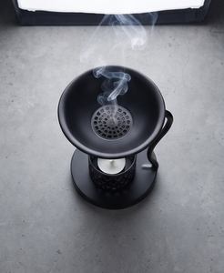 Handmade Metal Iron <b>Incense</b> <b>Cone</b> Holder Swan Neck Burner Perforated Bowl Tealight Stand - Product Image 4