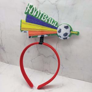 Diadema de Fútbol para Decoración de Fiestas, Diseño Vibrante y Atrevido para Fanáticos del Fútbol, Lista para Grandes Partidos, con Motivos Clásicos de Balón - Product Image 2