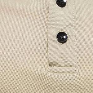 High quality dry fit cotton polo shirts breathable and comfortable solid <b>plain</b> dyed <b>canvas</b> with custom logo - Product Image 6