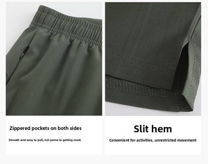 กางเกงขาสั้นเอวยางยืดสูงสำหรับผู้ชาย- ชุดลำลอง - Product Image 4