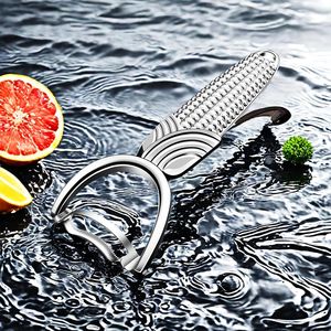 เครื่องปอกเปลือกข้าวโพดสแตนเลสและเครื่องแยกเมล็ดข้าวโพดสำหรับข้าวโพดสดจากฝัก เครื่องเตรียมอาหาร - Product Image 3