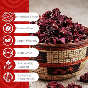 Fleur d'hibiscus séchée du Vietnam pour les thés antioxydants, les agents colorants rouges et les lignes de produits alimentaires biologiques / Mme Alina - Product Image 6