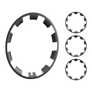 Copricerchi da 20 pollici per Model Y con protezione a scatto, copertura per valvola e foro per ugello, in ABS PC - Product Image 5