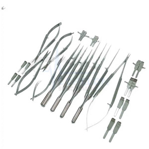 Pince Acland pour micro-vases, ensemble d'instruments chirurgicaux de base, instruments de microchirurgie en acier inoxydable, certifiés CE - Product Image 1