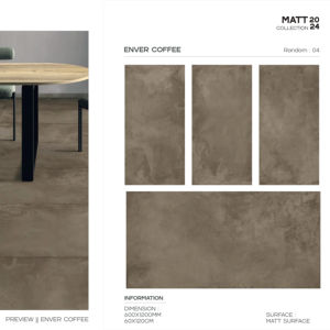 Azulejo de Porcelana Prime Matt 600x1200, Formato Grande, Superficie Premium, para Pared y Suelo, Diseño Moderno para Interiores y Exteriores - Product Image 1