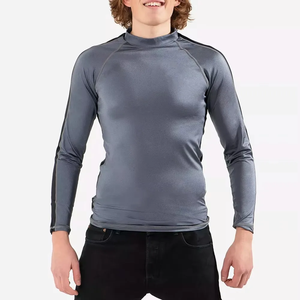 High Quality Custom Logo <b>Compression</b> <b>Shirts</b> for <b>Men</b> and Gym Wear Long Sleeve Quick Dry High Elastic <b>Compression</b> <b>Shirt</b> <b>Men</b> - Product Image 4