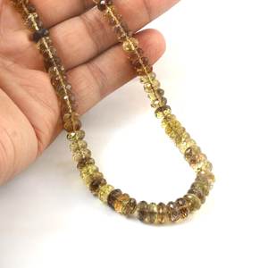 Meilleure Vente : Perles de Quartz Citron Naturel Facettées Coupe Rondelle 7mm, Cornaline Orange, Pierre de Naissance de Novembre, pour la Fabrication de Bijoux, Vente en Gros - Product Image 3