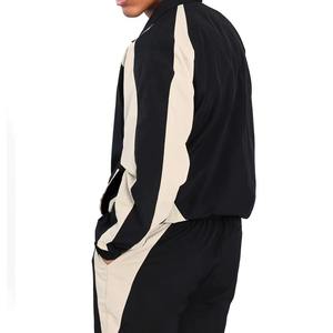 Chaqueta Cortavientos Deportiva para Hombre, Color Sólido, Bloques de Color, Manga Larga, Cuello Camisero, Ligera, Reflectante, Personalizable - Product Image 2