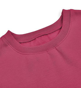 Sudadera Oversize de Algodón Suave con Cuello Redondo para Mujer, Estilo Urbano, con Logotipo Personalizado, Bordado de Cristales Frontales y Forro Polar para Otoño - Product Image 3