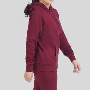 Low Moq Custom Design Women <b>Tracksuits</b> Outdoor Use Women Clothing Solid Color <b>Plain</b> <b>Tracksuit</b> - Product Image 6