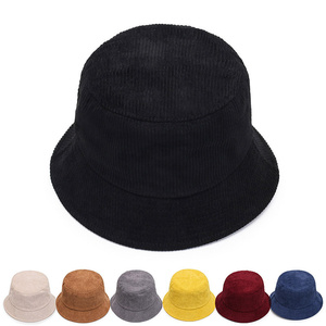 Recommended Corduroy Decorative Corduroy Bucket <b>Hat</b> <b>Men</b> Women Street Wind <b>Winter</b> Autumn Corduroy Bucket <b>Hat</b> - Product Image 1