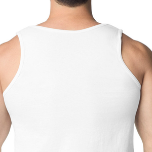 <b>Mens</b> <b>White</b> Tank Top 100% Cotton Sleeveless <b>Vest</b> Breathable Gym Fitness Workout Casual Plain Undershirt Soft Summer Wear OEM - Product Image 5