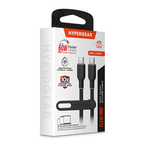 Cavo dati USB-C a USB-C Flexi PRO da 4 piedi - Product Image 6