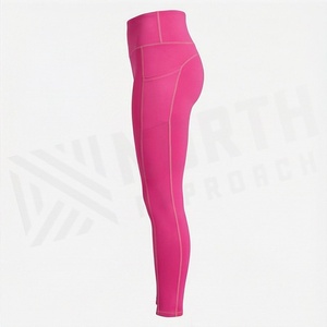 Vêtements de sport et fitness pour femmes : Leggings de yoga moulants taille haute avec effet froncé aux fesses, couleur personnalisable, pour l'entraînement - Product Image 3