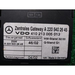 ECU และโมดูลคอมพิวเตอร์มือสองสำหรับรถยนต์ S-class รุ่น A2205402645 - Product Image 4