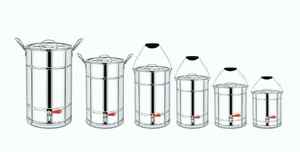 PREMIUM COMMERCIAL STAINLESS STEEL TEA URN 15 LITER HOT WATER DISPENSER <b>MIRROR</b> FINISH HEAVY DUTY - Product Image 2