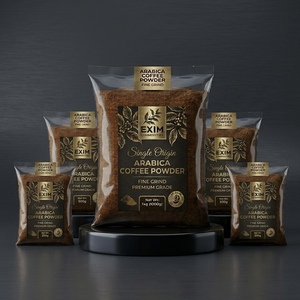 กาแฟอาราบิก้าพรีเมียม 100% ซิงเกิลออริจิน บดละเอียด 1 กก. คั่วแบบเอสเพรสโซ พร้อมใช้ อายุการเก็บรักษายาวนาน - Product Image 1