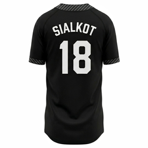Nouveau design, maillot de baseball et de softball vierge de haute qualité pour hommes, personnalisable, vente en gros, respirant, toutes couleurs, maillot de baseball - Product Image 2