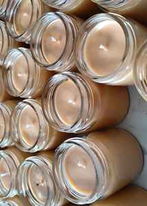 Vela aromática Salsa Jar de cera de parafina hecha a mano, aromaterapia, la mejor marca personalizada con logotipo, varios tamaños disponibles, café tostado 100ML - Product Image 5