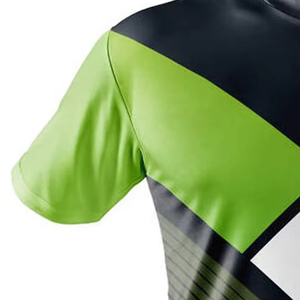 T-shirts personnalisés de haute qualité imprimés par sublimation, mode, col rond, coupe ajustée, t-shirts de sport à manches courtes pour hommes, t-shirt sublimé - Product Image 5