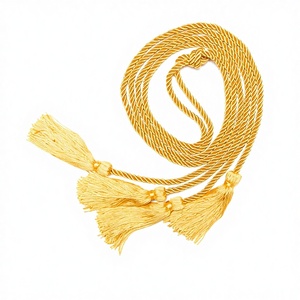 Reproduction uniforme requise royale personnalisée or multicolore Honor Graduation cordons glands dentelle - Product Image 1