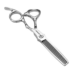 Ciseaux à cheveux fins de 6,5 pouces en acier inoxydable japonais affûtés à la main pour coiffeurs professionnels et usage domestique - Product Image 3
