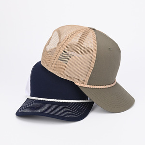 Custom Trucker Hat 5 Panel Classic Structured Breathable Contrast Color Trucker Hats Color Embroidered Baseball Trucker Cap - Product Image 1