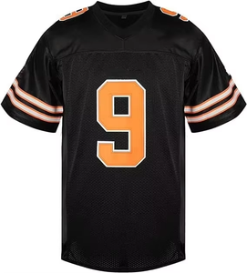 American Football Uniform Set Mesh <b>Polyester</b> Sublimation Jersey <b>Shorts</b> Pakistan Made Sportswear - Product Image 2