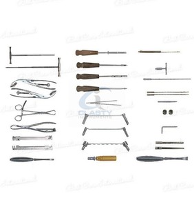 CLASTY INSTRUMENTS Juego de Instrumentos Ortopédicos para Trauma de Miembros Superiores, Acero Inoxidable, Manual, para Cirugía de Fragmentos Óseos Grandes y Pequeños - Product Image 4