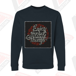Sweat-shirt en coton délavé brodé personnalisé, style streetwear vintage pour hommes - Product Image 4