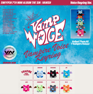ENHYPEN the SIN VANISH (Versión Llavero con Voz) Álbum KPOP Oficial Coleccionable CD de Música Pop Regalo de Grupo de Chicos Coreanos Merchandise para Todas las Edades - Product Image 3
