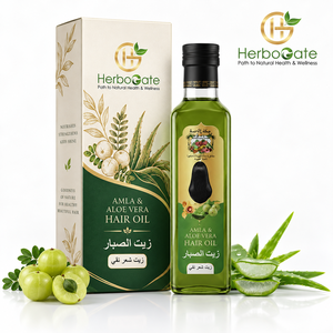 Aceite Capilar Herbal de AMLA y Aloe Vera para el Cuidado Diario del Cabello, Textura Suave, Sensación Ligera, Fórmula Nutritiva, OEM - Product Image 6