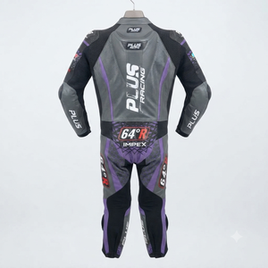 Traje de Carreras Personalizado para Hombre en Cuero Vacuno/Canguro, Mono de Una Pieza con Armadura de Nivel 2 CE, Hecho a Medida, Protección OEM - Product Image 2