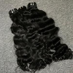 Extensions de cheveux vietnamiens crus bouclés profonds naturels cambodgiens un donneur 100% cheveux vierges non transformés du Vietnam - Product Image 2