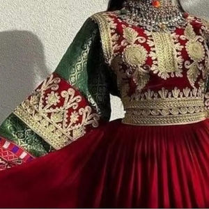 Nuevo Estilo de Vestido Afgano Kuchi para Mujeres Musulmanas, Vestido de Fiesta y Boda con Todas las Tallas y Colores Personalizados, Transpirable, Venta al por Mayor - Product Image 4