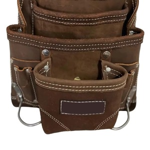 Work Wear Different Style <b>Leather</b> <b>Tool</b> Bags Design Your Own Low MOQ <b>Leather</b> <b>Tool</b> Bags Made In Pakistan - Product Image 2