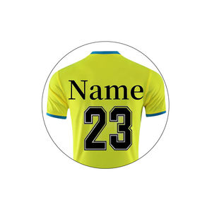 Ensemble d'uniformes de football pour adultes de haute qualité, couleurs d'équipe classiques, nom personnalisé par sublimation, polyester respirant, ajustement parfait - Product Image 4