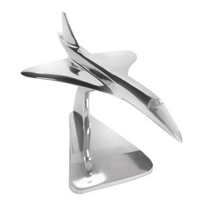 Vintage Aeroplane Decorative Showpiece Stylish Aircraft Model Sculpture for Home Office Tabletop <b>Shelf</b> Aviation Theme Decor - Product Image 6